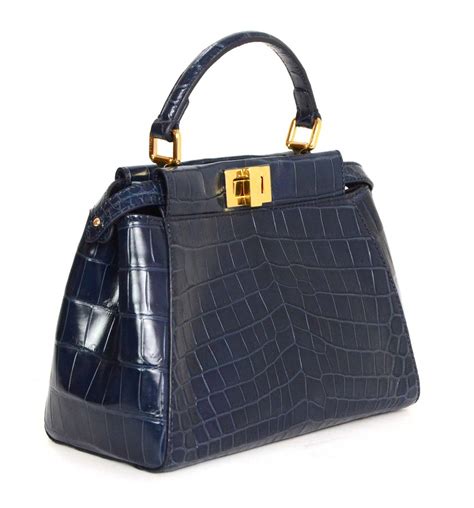 fendi peekaboo handbags|fendi peekaboo crocodile.